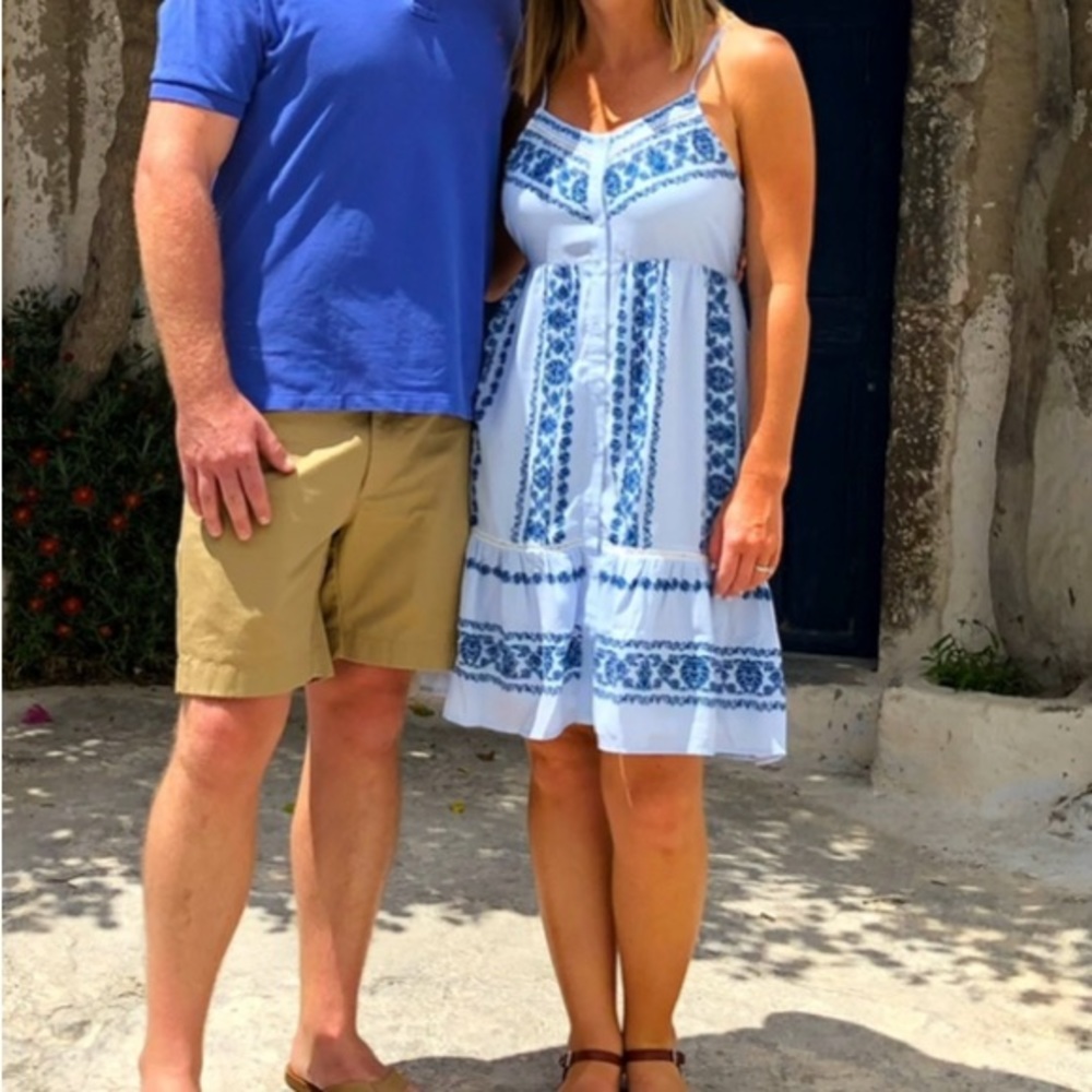 Flying Tomato Blue Flowy Dress